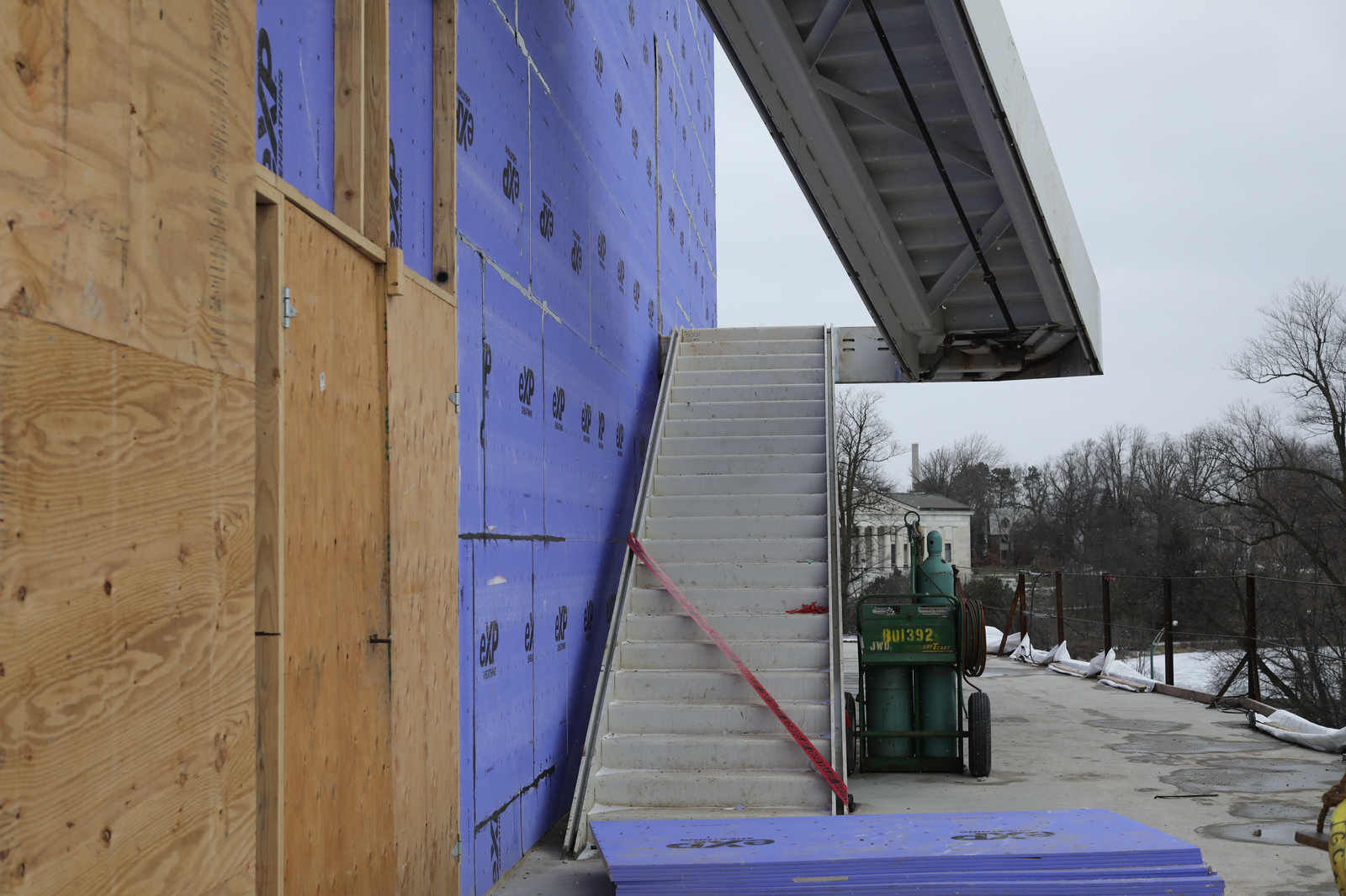 Stairs with a view
